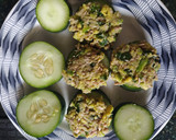 Foto del paso 3 de la receta: Sandwich de pepino y atún 🥒🥑🍓