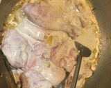 A picture of step 3 of White chicken biryani.