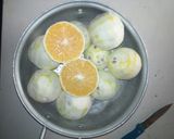 A picture of step 1 of Natural Orange Juice!.