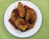 Hình bước làm 7 của món Cá ba sa kho cà chua