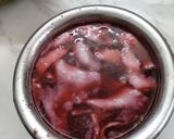 A picture of step 2 of Kokum coral mocktail.