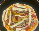 Foto langkah ke 5 dari resep Pizza Teflon Mudah (takaran sendok).