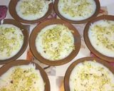 A picture of step 6 of Firni recipe.
