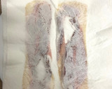 Foto del paso 1 de la receta: Guisantes con crujiente de jamón serrano
