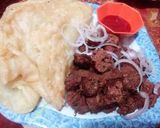 A picture of step 4 of Beef Tikka boti resturent style bohat yummy bani.