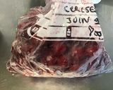 Une image de l'étape 1 de Maxi tarte aux cerises, amandes et fromage blanc.