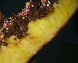 Foto langkah ke 5 dari resep Martabak manis teflon.
