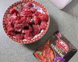 Foto langkah ke 1 dari resep Rendang Daging 30 menit.