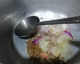 A picture of step 2 of Peas Biryani.