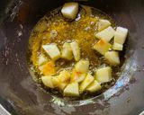 A picture of step 4 of Motor Dal (Peas Dal) Bora o Panchmesali.