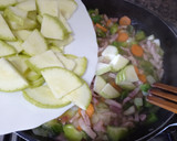 Foto del paso 4 de la receta: Nidos con bacon y verduras