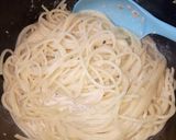 Hình bước làm 3 của món Mì Ý (Spaghetti) Xúc Xích