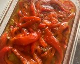 Foto del paso 4 de la receta Pimientos asados y esgarrats, con ideas de presentación