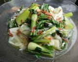 Foto langkah ke 4 dari resep Cah Pakcoy / Cah Sawi Sendok.