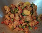 A picture of step 8 of Soya Veggies Stir Fry.