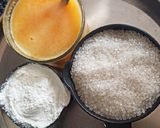 ऑरेंज बॉम्बे कराची हलवा (orange bombay karachi halwa recipe in marathi) रेसिपी स्टेप 1 फोटो