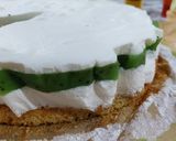 Kiwi mousse torta recept fázis 3 fotója