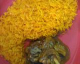 A picture of step 3 of Pulao chicken kasha curry.