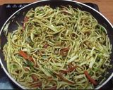 हक्का नूडल्स hakka noodles recepie in hindi) रेसिपी चरण 3 फोटो