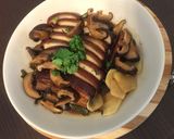 A picture of step 4 of Pork galangal brine.