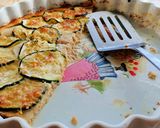 Une image de l'étape 6 de Tarte light thon et courgettes au cook expert.