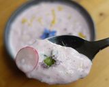 Une image de l'étape 2 de 🌱 Tartinade de radis rose chèvre miel.