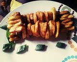 A picture of step 1 of Fried dodo.