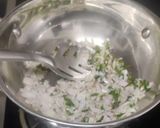 A picture of step 3 of Besan veggi Cheela.