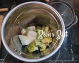A picture of step 3 of Broccoli Soup.