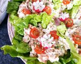 Une image de l'étape 3 de Salades 🥗 fraîcheurs Macédoine thon 😋 #mai.