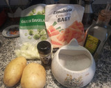 Foto del paso 1 de la receta: Crema de zanahoria con coles de Bruselas y panceta
