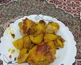 عکس مرحله 1 از دستور مرغ آبپز + پلو