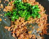 A picture of step 4 of Egg bhurji.