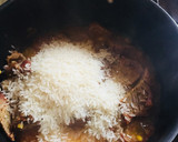 Foto del paso 3 de la receta: Guiso de arroz 🍛 con asadito que quedó de la noche 😋