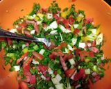 صورة لخطوة 2 من وصفة سلطه السمك المدخن 🥗 Smoked fish salad