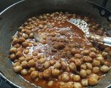 A picture of step 8 of Chole Bedmi Puri.