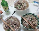 Hình bước làm 1 của món Phở bò