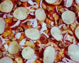 A picture of step 1 of Pizza#eid k pkawan.
