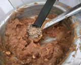 A picture of step 5 of Dates Halwa.
