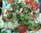 Hình bước làm 6 của món Salad cá ngừ