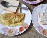 A picture of step 5 of Meat minced egg cheese sandwich.