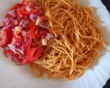 A picture of step 4 of Spaghetti.