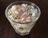 A picture of step 2 of California Farm Steeped Honeysuckle Tea.