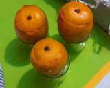 A picture of step 9 of Stuffed mango malai kulfi.