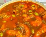 Gambar langkah 4 resipi Sambal Tumis Udang Petai Kakgerl 🧜🏻‍♀️.