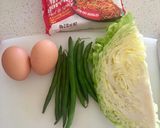 Hình bước làm 5 của món Mì Khô & Trứng Ốp-la