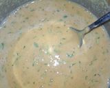 A picture of step 3 of Coriander Potato Fritters.