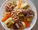 صورة لخطوة 1 من وصفة كسكسي روايال (ملكي)