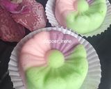 Foto langkah ke 5 dari resep Bolu kukus mawar.