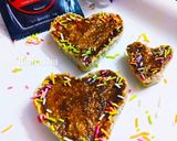 A picture of step 4 of Daliya Chocolaty Sandesh.